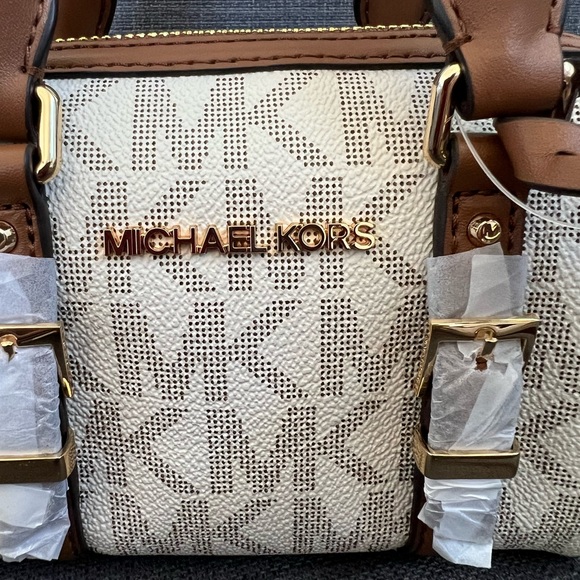 NWT MICHAEL KORS BEDFORD LEGACY EXTRA SMALL DUFFLE CROSSBODY MINI SATCHEL - Picture 5 of 11